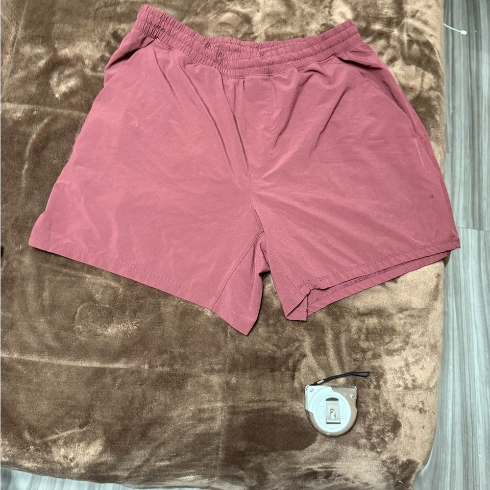 Men’s size xl Lululemon maroon color Athletic Shorts